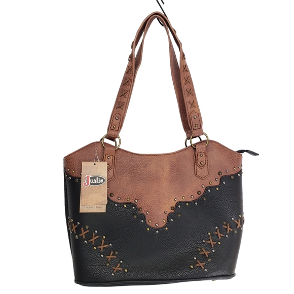 Justin Boots Bags Justin Conceal Carry Handbag Tote Purse Poshmark